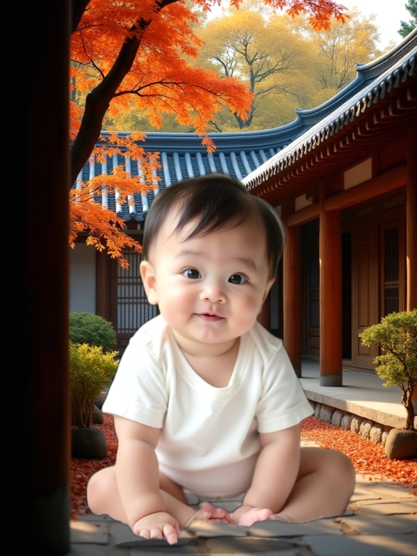 한옥 정원