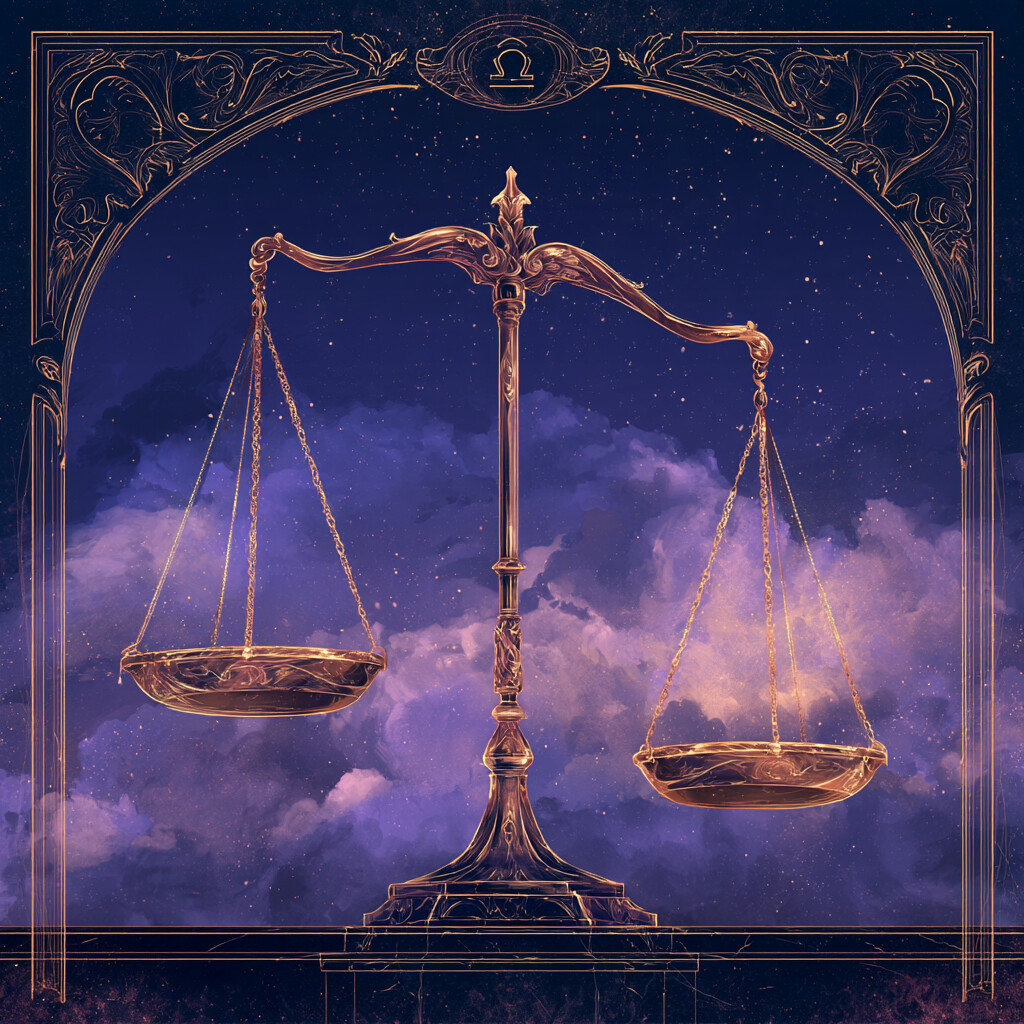 천칭자리(Libra) 별자리 그림 — 바람의 활동궁, 지배행성 금성